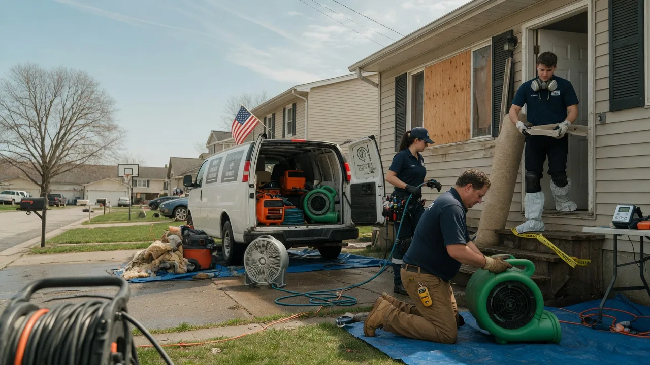 Water Damage Restoration in Moscow, PA near me